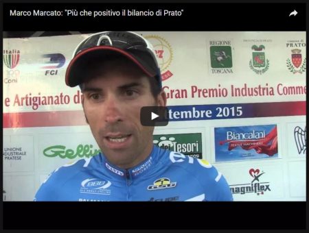 Intervista a Marco Marcato – Team Wanty Groupe Gobert – dopo il GP Industria e Commercio di Prato