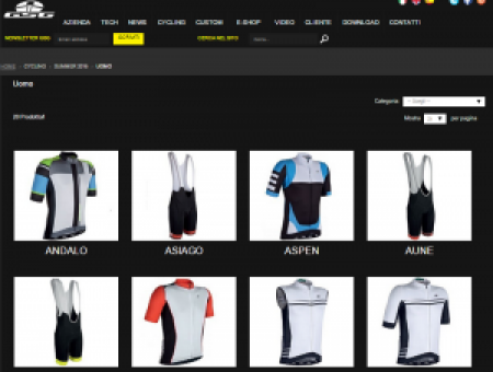 Están en línea todos los nuevos productos de PRIMAVERA-VERANO Collection 2016 para los equipos de ciclismo