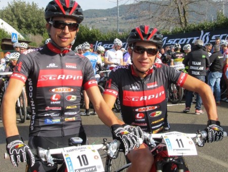 SCAPIN Factory MTB Team first race at Rampichiana