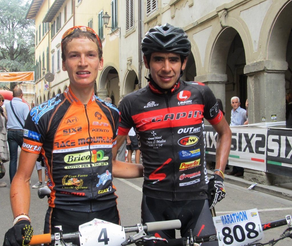 Arias Scapin Factory Team second place at Straccabike mtb race