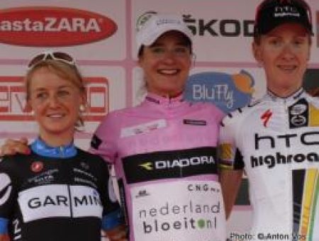 GSG and Marianne Vos leader at the Giro 2011
