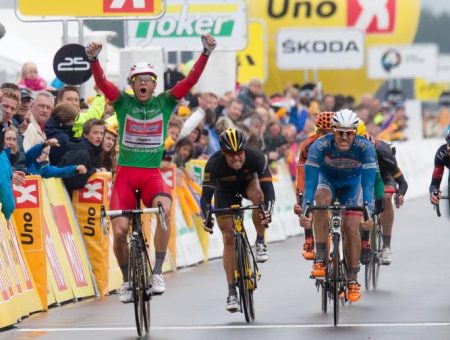 Drucker – Wanty Groupe Gobert GSG – secondo in volata al Giro di Norvegia