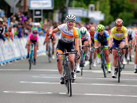 Marianne Vos – equipo Rabo Liv Giant – ganò el sabado pasado la etapa 3 de la vuelta Amgen Tour of California