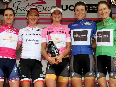 Giro Rosa 2016: las fotos de los los líderes de las primeras 4 etapas