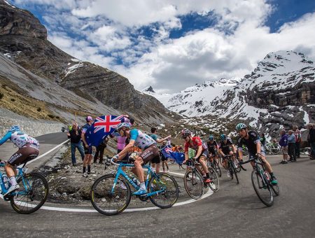 Domenico Pozzovivo  – Ag2R La Mondiale – in lotta per la vittoria nella tappa regina del Giro d’Italia 100