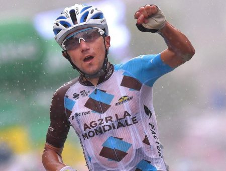 Domenico Pozzovivo – AG2R La Mondiale Pro Cycling Team – conquista tappa e maglia al Tour de Suisse