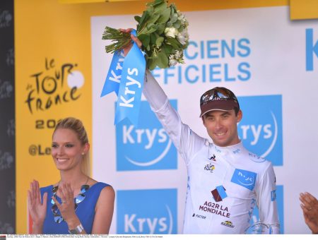 Pierre Latour – Ag2R La Mondiale – veste la maglia bianca al Tour de France 2017