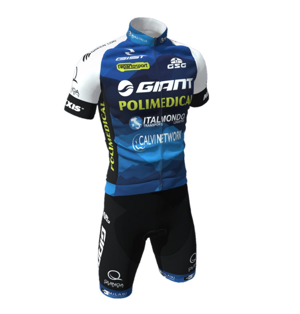 Giant Polimed World Champ Jersey, Official Pro Team Cycling Jerseys