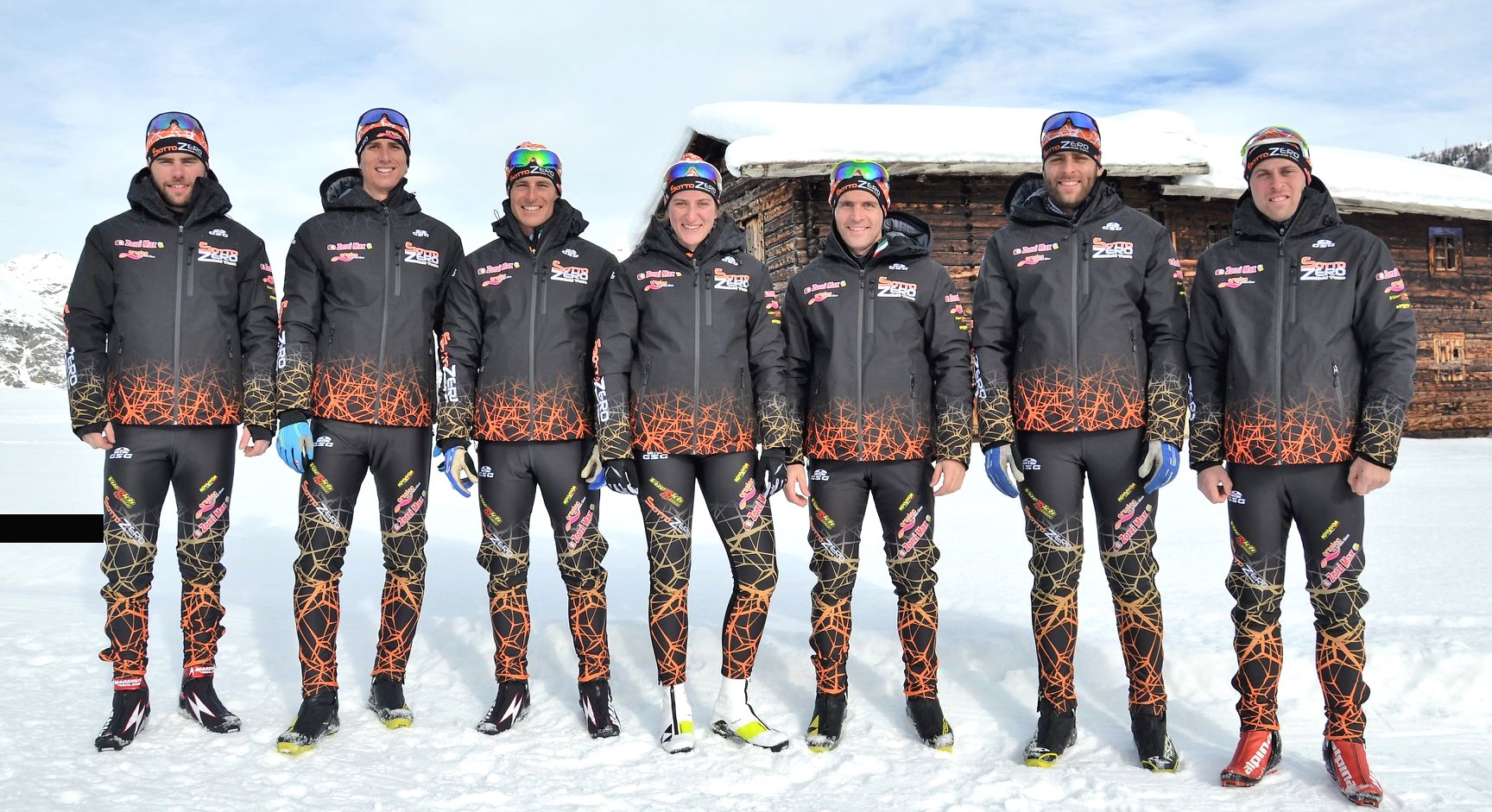 ladrar Disparo Diverso Ropa de esquí de fondo GSG también por el equipo Sottozero Gold Team |  Giessegi